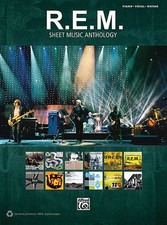 R.E.M. Sheet Music Anthology for Piano Sheet Music Guitar Chords Rock Songs Book picture