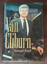 *SIGNED/1st Edit/Print* Van Cliburn : A Biography, Howard Reich, 1993, HC/DJ/VG- picture