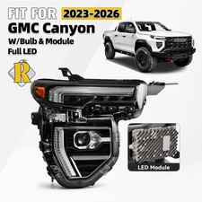 For 2023-2026 GMC Canyon Full LED Headlight W/ Module W/ Bulbs Right Passenger picture