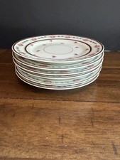 Bernardaud Fontenay Limoges France 7.25in Dessert Pie Plates Set of 6 Antique picture