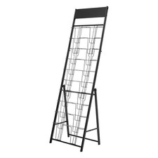 Uimoso 20-Pocket Magazine and Brochure Display Rack for Literature Organization picture
