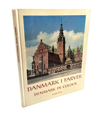 Denmark in Colour Danmark i Farver J.O. Helledie Harald Toksvig 1951 Hardcover picture