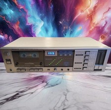 Rare Sanyo Stereo Cassette Deck RD S40 Vintage 80s Tape Player Fresh Service🔥🎶 picture