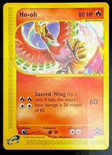 Vintage Pokemon TCG Ho-Oh 52/53 Wotc Promo Regular ENG 2002 Sacred Wing 60 picture