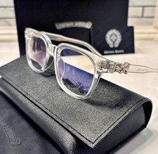 Chrome Hearts Cross Top Quality Glasses Silver Style Clean aesthetic picture