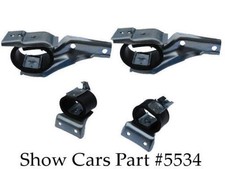 1967 1968 CHEVY IMPALA BEL AIR 327 396 409 EXHAUST PIPES HANGER BRACKET SET picture