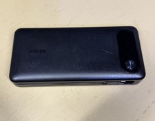 Anker Power Bank A1383 20K 87W Built-In USB-C Cable Black Used picture