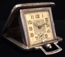 Vintage Sterling Silver Maxima Folding Purse Watch KEEPS TIME (11110886) picture