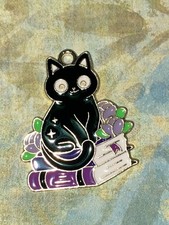 CAT NEW Small Charm LIBRARY BOOKS Craft & Collect picture