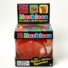 ULTRA RARE, Discontinued Schylling NeeDoh Marbleez Orange, Yellow, Pink 🧡💛🩷 picture