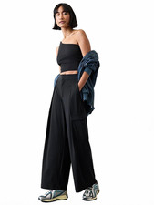 ATHLETA (NEW UNOPENED) Pinnacle Trouser Pants Size 10 Black High Rise picture
