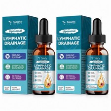 2 Pack Totaria Liposomal Lymphatic Drainage Drops 11-in-1 2 Fl Oz Each picture