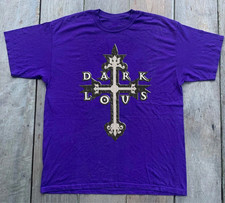Dark Lotus Band Logo Classic Purple T Shirt Size S-5XL picture