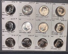 2015 2016 2017 2018 2019 2020 P D Kennedy 50c Run BU BRILLIANT UNCIRCULATED  picture