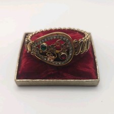 Vintage Carmen the dfb co 1920s Adjustable gold fill  Sweetheart Bracelet  picture