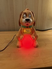 Big Red Rooster Dog Light Kids Sleep Training Alarm Clock 8