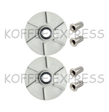 Impeller (2) Crathco 3587 & (4)  Bearing Sleeve  Crathco 3220 bubbler part - 046 picture