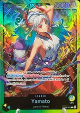 • Yamato • OP06-022 SR Leader ST28 Green/ Yellow Holo Foil One Piece TCG NM picture