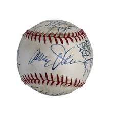 1993 Cincinnati Reds Team Autographed Signed Baseball AMCo LOA picture