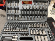 Blue-Point BLPTHC87 87 Piece Torx Hex Bit Socket Set w/ Case Missing T20 (1pc) picture