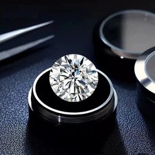 CERTIFIED 3.00 Ct CVD Diamond D Grade ROUND LOOSE VVS1/9.5 mm picture