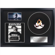 Eminem - The Slim Shady LP / LP / Memorabilia / Souvenir in black frame picture