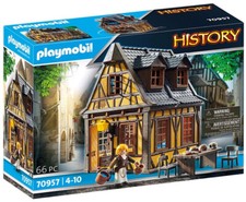 Playmobil History Set 70957  Yellow Medieval Historic House NEW Boxed picture
