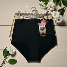 F.I.T. Figure Improving Technology Women’s High-Waist Scallop Briefs~ALL SIZES picture
