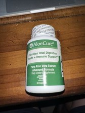 AloeCure Advanced Formula - Twice a Day Aloe Vera Capsule 60 capsules New Sealed picture