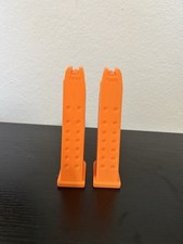 2-Pack Glock 17 Training Magazine Dummy Mag for Dry Fire Practice (ORANGE)  picture