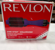 Revlon One Step Hair Dryer Volumizer Purple New Open Damaged Box picture
