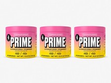 PRIME Hydration+ Powder Strawberry Banana 48 Servings Sealed Makes 6 Gallons picture
