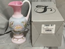 Fenton Tranquil Pond on Rosalee Pitcher 2003 Connoisseur Coll 2968 D7 NIB EUC LE picture