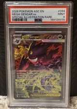 MEGA GENGAR EX Ascended Heroes Special Illustration Rare #284 PSA 9 Pokemon picture