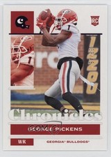 2022 Panini Chronicles Draft Picks Purple 39/49 George Pickens Rookie RC 10k8 picture