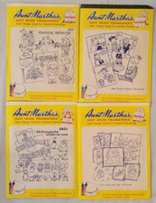 Lot Aunt Martha's Hot Iron Transfers - Nursery, Easter, Yuletide & Wood Cutouts picture