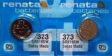 373 RENATA SR916SW SR68 (2 piece) V373 D373 GP313 Battery Authorized Seller picture