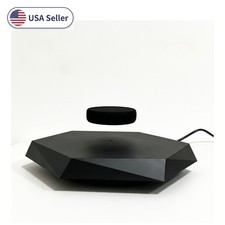 Magnetic Levitation Display Stand Floating Platform 360 Rotating Figurine Black picture
