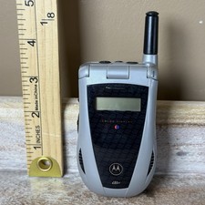 Motorola i series i95cl - Gray and Black ( Nextel ) Very Rare Phone UNTESTED picture