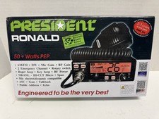 President Ronald Compact 50 Watt 10 Meter Radio W/ Large Color Changing Display picture