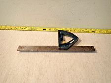 Vng Stanley No.46-025 Combination Square/Protractor with Screw gauge made USA picture