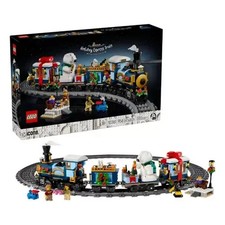 HOT LEGO Icons Holiday Express Train Building Set -  picture
