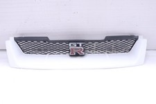 Junk JDM NISSAN Skyline R33 Front Grill 62310-24U00 White QM1 Genuine GTR BCNR33 picture