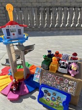 PAW PATROL MEGA SET: 52cm Lookout Tower + 9 Vehicles + SOUND TABLET + Gift picture
