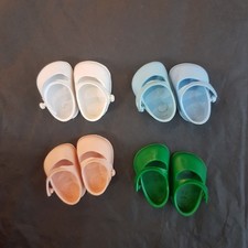 Vintage Vogue Ginny Doll White Pink Blue Green Shoes Muffie Madame Alexander Kin picture