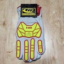 40 pairs Ringer R665-08 Cut 5 Leather Glove w/ Impact Protection Small New w/Tag picture