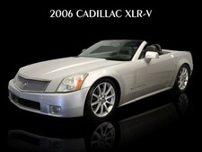 2006 Cadillac XLR-V Convertible in Silver NEW Metal Sign: 12x16 Ships Free picture