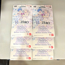 Bandai Union Arena Re:ZERO 6+Booster Packs 12-Card Each English picture