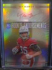2022 Panini Illusions - Rookie Endorsements Trey McBride #RE-TM Red /99 (AU, RC) picture