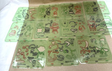 Mattel VTG 1969 Peanuts Snoopy Charlie Brown Picture Maker Stencils set of 11 picture